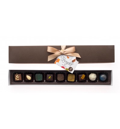 Bombonijera s 9 pralina duguljasta (1x9)